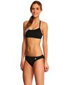 Adidas Solid Scoop 2 Piece Swimsuit At SwimOutlet Free Shipping