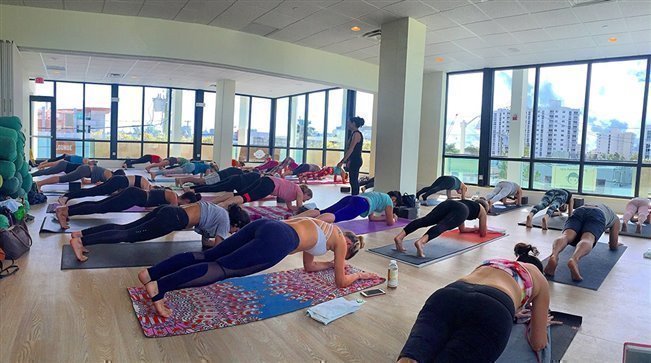 Yoga Studio Takeover Greenmonkey Yoga EverydayYoga