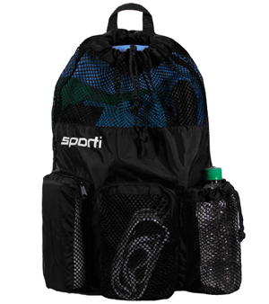 Sac de sport en mesh Boxing Gym Bag Swimmers Active Athletes