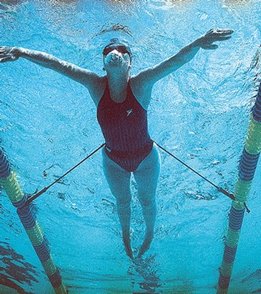 strechcordz stationary swim trainer