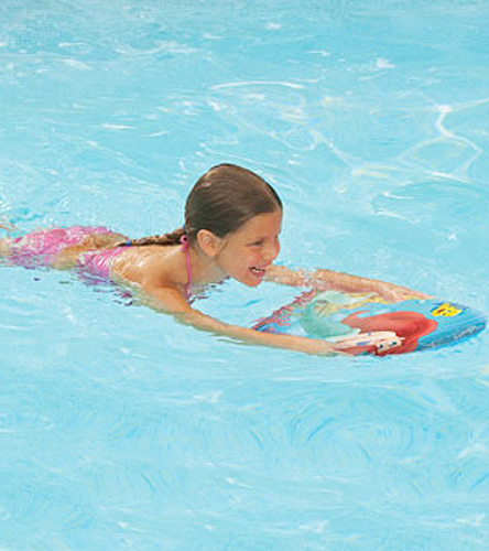 mini kickboard swimming