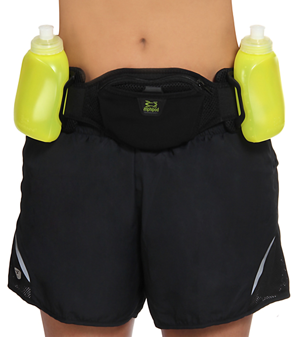Amphipod Run Lite AirStretch Water Belt 2 Bottle 10.5oz at
