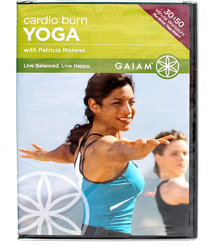 Gaiam Cardio Burn Yoga DVD at YogaOutlet.com