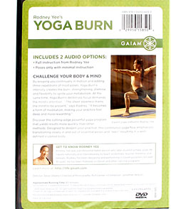 Gaiam Yoga Burn DVD at YogaOutlet.com
