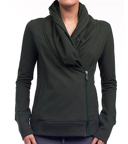 Alo Women's Asymmetrical Geo Yoga Jacket at YogaOutlet.com - Free Shipping