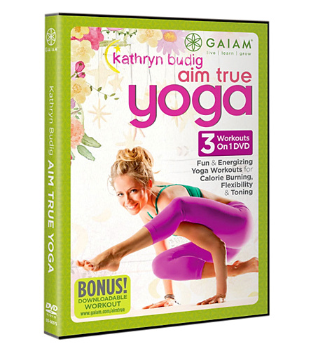 Gaiam Kathryn Budig Aim True Yoga DVD at YogaOutlet.com