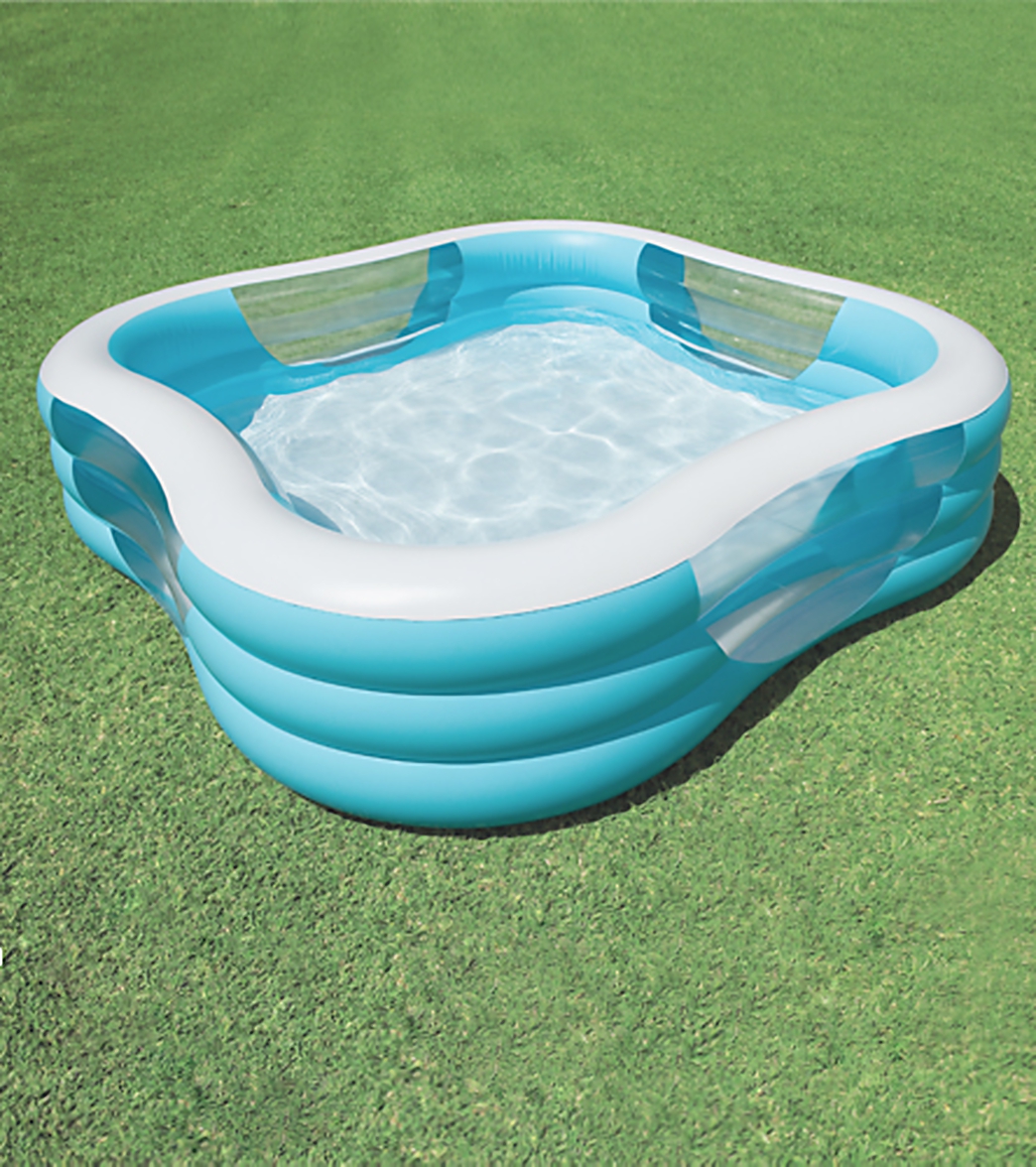 intex swim center family inflatable pool