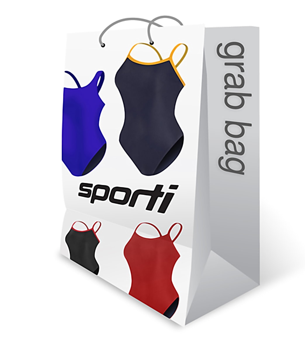 Sporti Women's One-Piece Swimsuit Grab Bag Assorted Colors - 26 Multi Color Nylon/Xtra/Life/Lycra®/Polyester/Pbt/Spandex - Swimoutlet.com