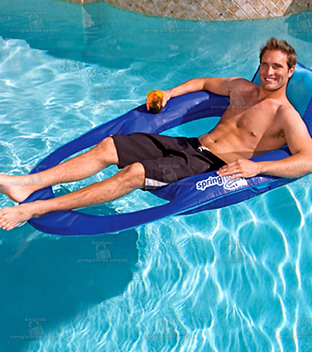 swimways spring float recliner xl pool lounger