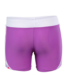 Tuga Girls' Daisy Toss Rash Shorts at SwimOutlet.com