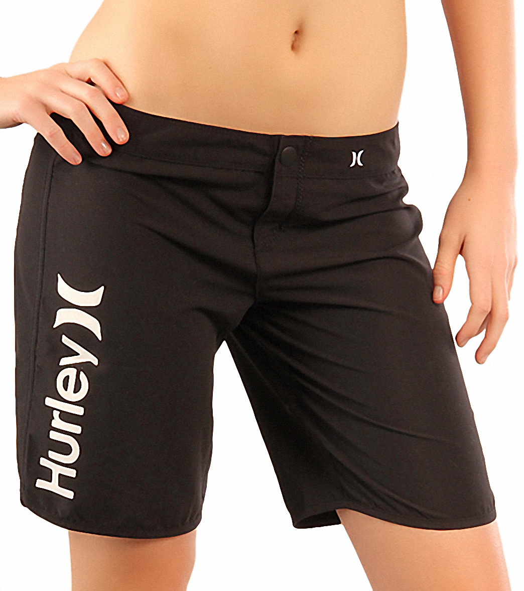Hurley Girls' SuperSuede 9" Beachrider Boardshorts at