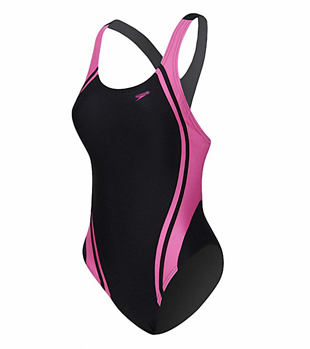 Speedo Quantum Splice w/Hydro Bra at SwimOutlet.com - Free Shipping