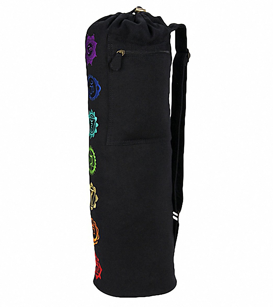 Gaiam Chakra Embroidered Yoga Mat Bag At Yogaoutlet Loading Photo