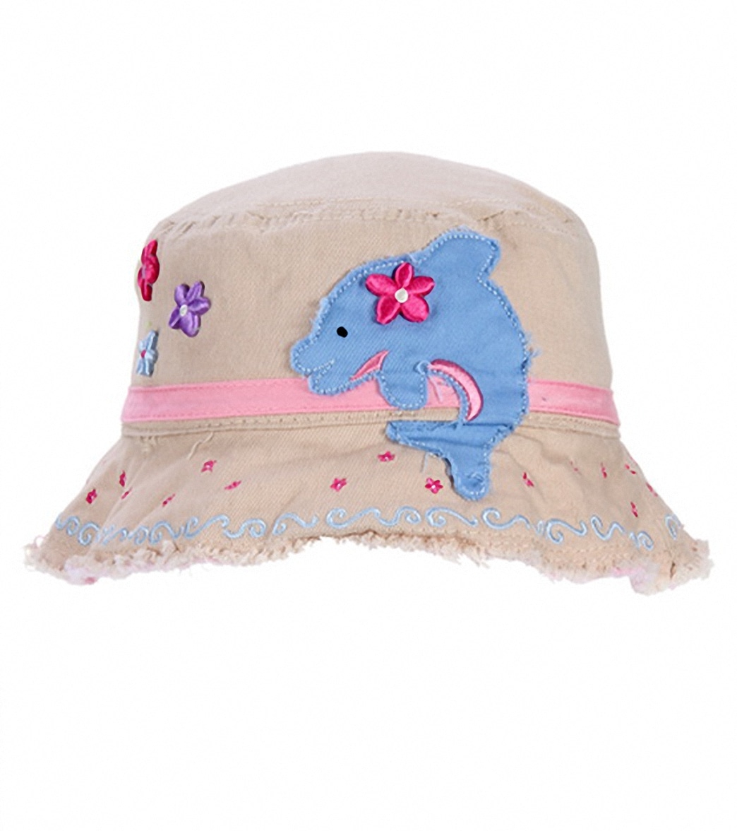 pink dolphin bucket hat