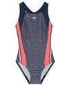 Speedo Girls' Infinity Splice One Piece Swimsuit (Little Kid)