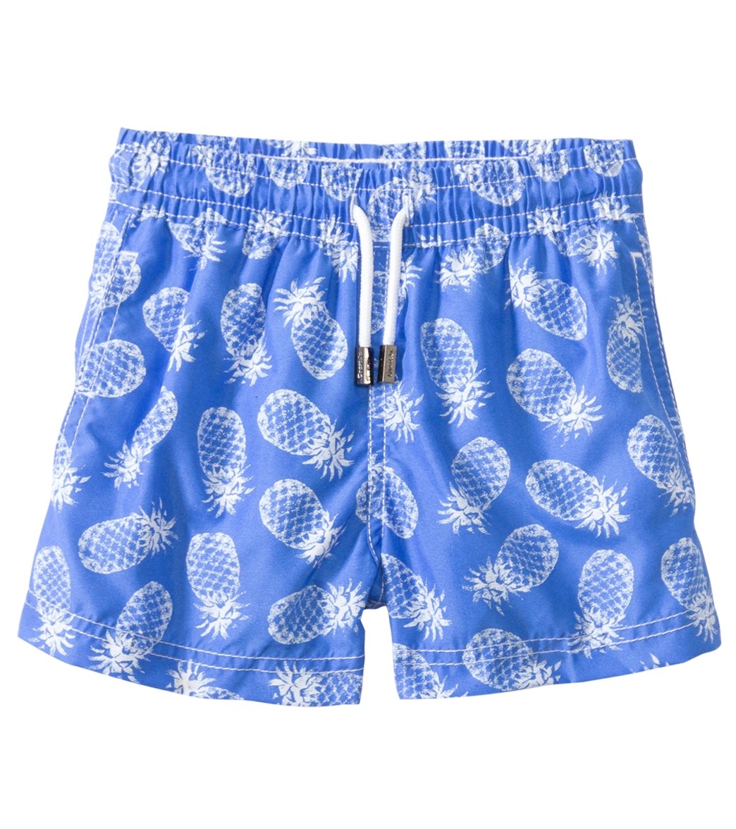 boys pineapple swim trunks