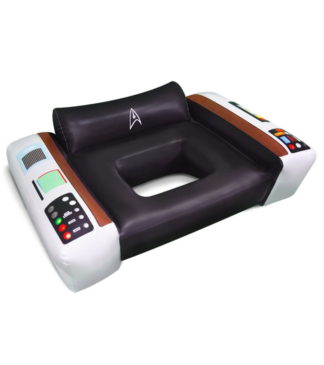 Big Mouth Toys Officially Licensed Star Trek Captain S Chair Pool Big Mouth Toys Officially Licensed Star Trek Captain S Chair Pool Float