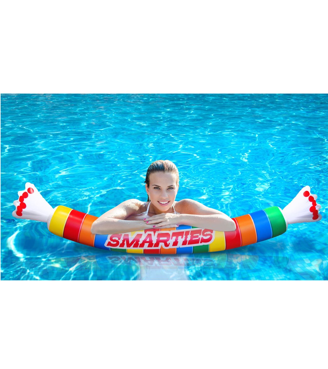 Big Mouth Toys Smarties Inflatable Pool Noodle At