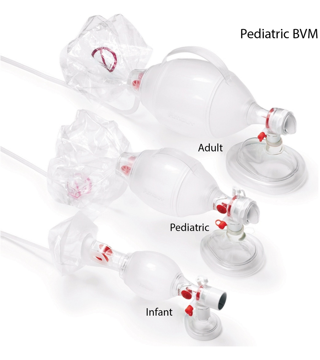 KEMP Lifeguard Ambu BVM Pediatric Resuscitator at