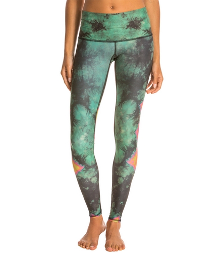 Teeki Eagle Feather Green Hot Pant at YogaOutlet.com - Free Shipping