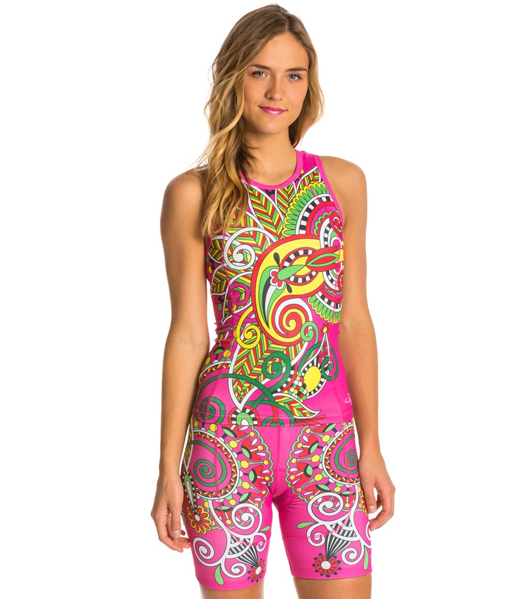Triflare Women's Bollywood Triathlon Top at SwimOutlet.com