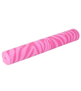 Gaiam Kids Pink Zebra Yoga Mat 60" 3mm at YogaOutlet.com