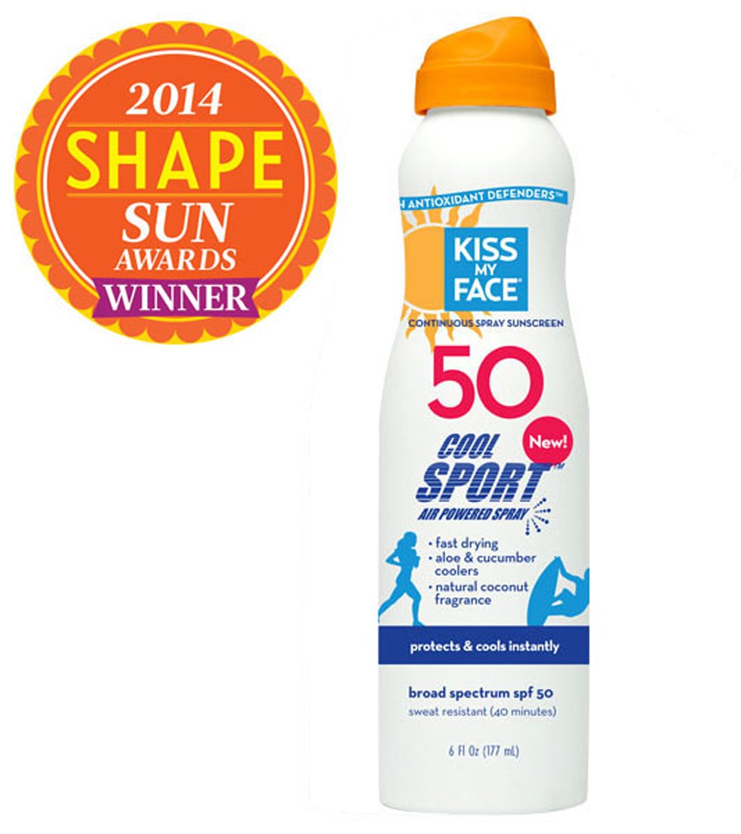 Kiss My Face SPF 50 Cool Sport Continuous Spray Sunscreen, 3 oz at