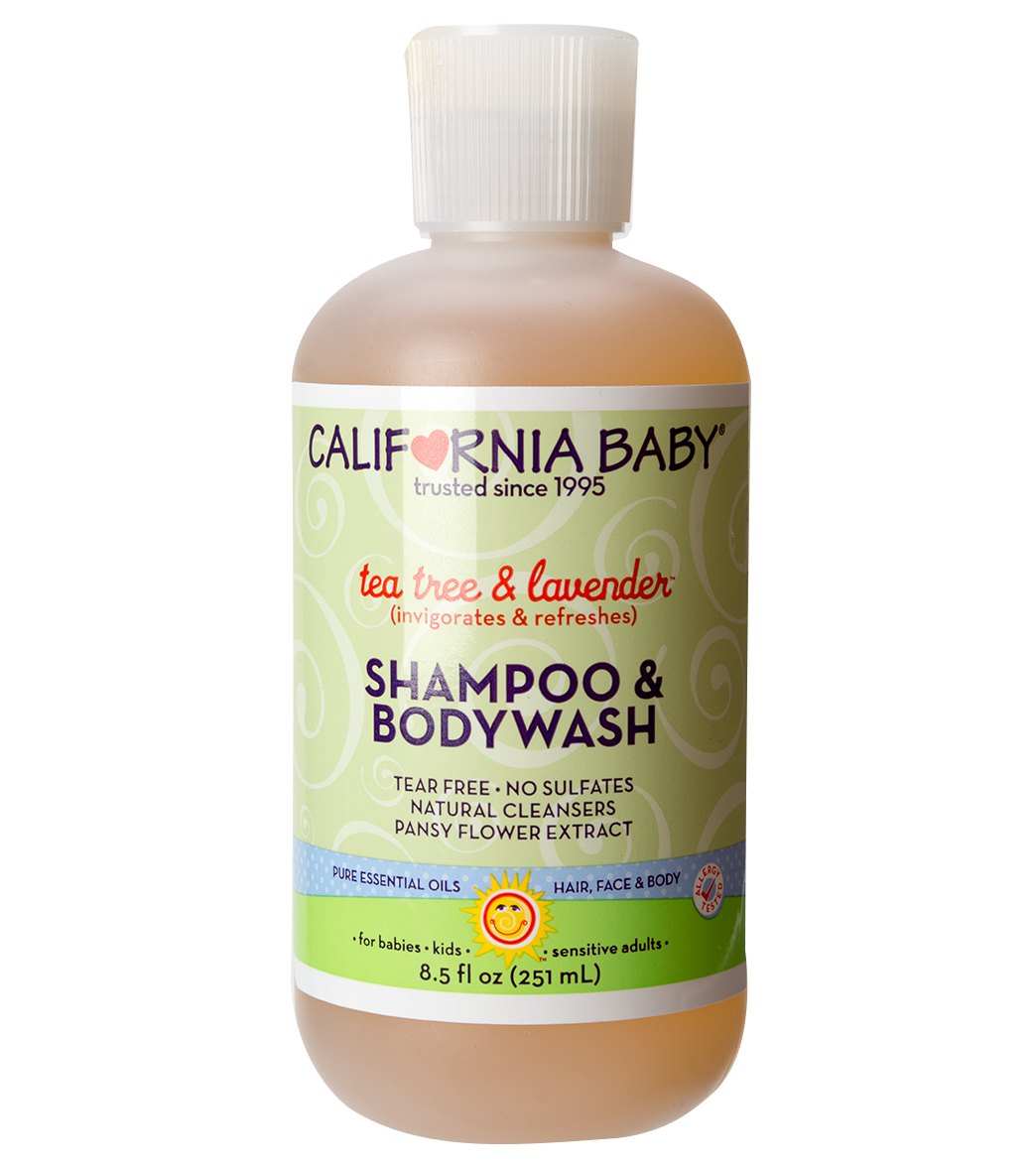 california baby tea tree & lavender shampoo & body wash