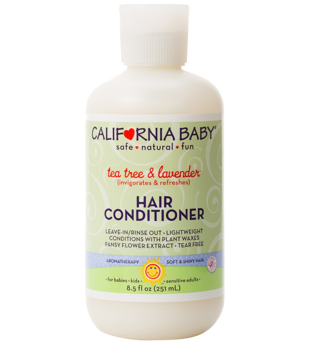 California Baby Tea Tree & Lavender Hair Conditoner 8.5 Oz - Swimoutlet.com