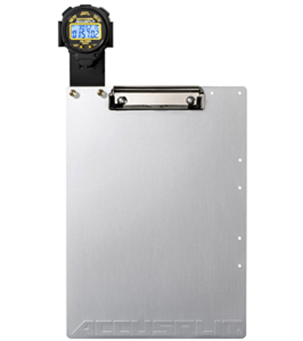 Accusplit Custom Clipboard with Stopwatch Holder at