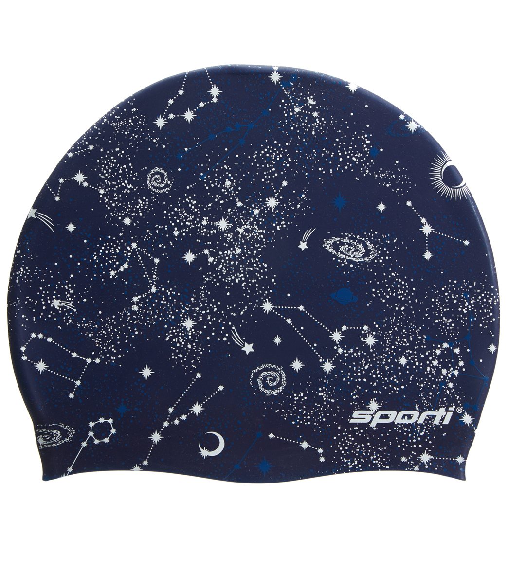 Sporti Constellation Silicone Swim Cap 