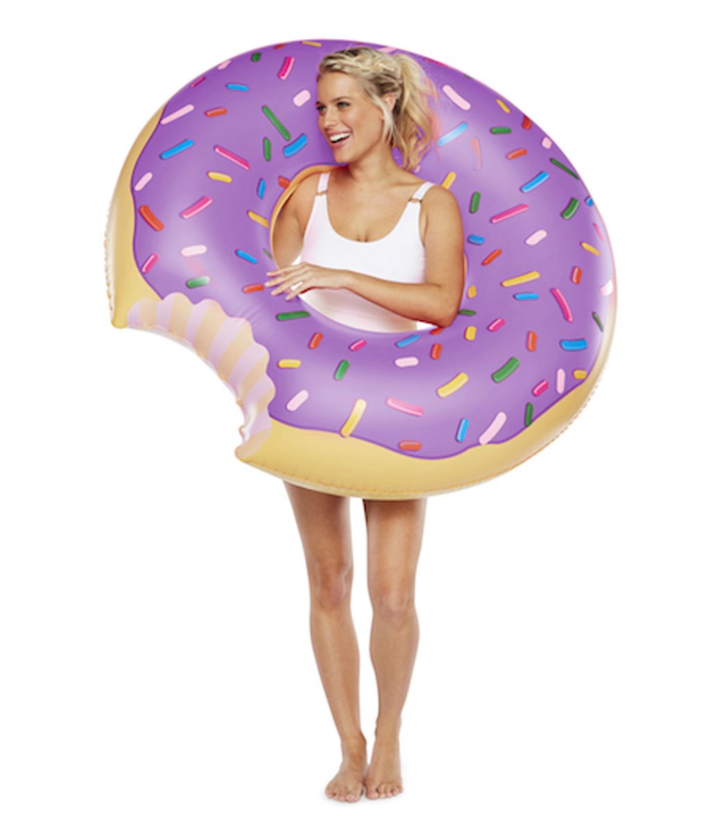 big mouth donut pool float