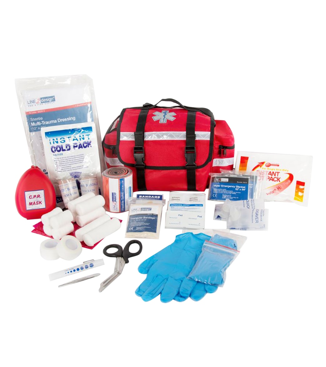 LINE2Design First Responder Lifeguard Trauma Bag Kit at