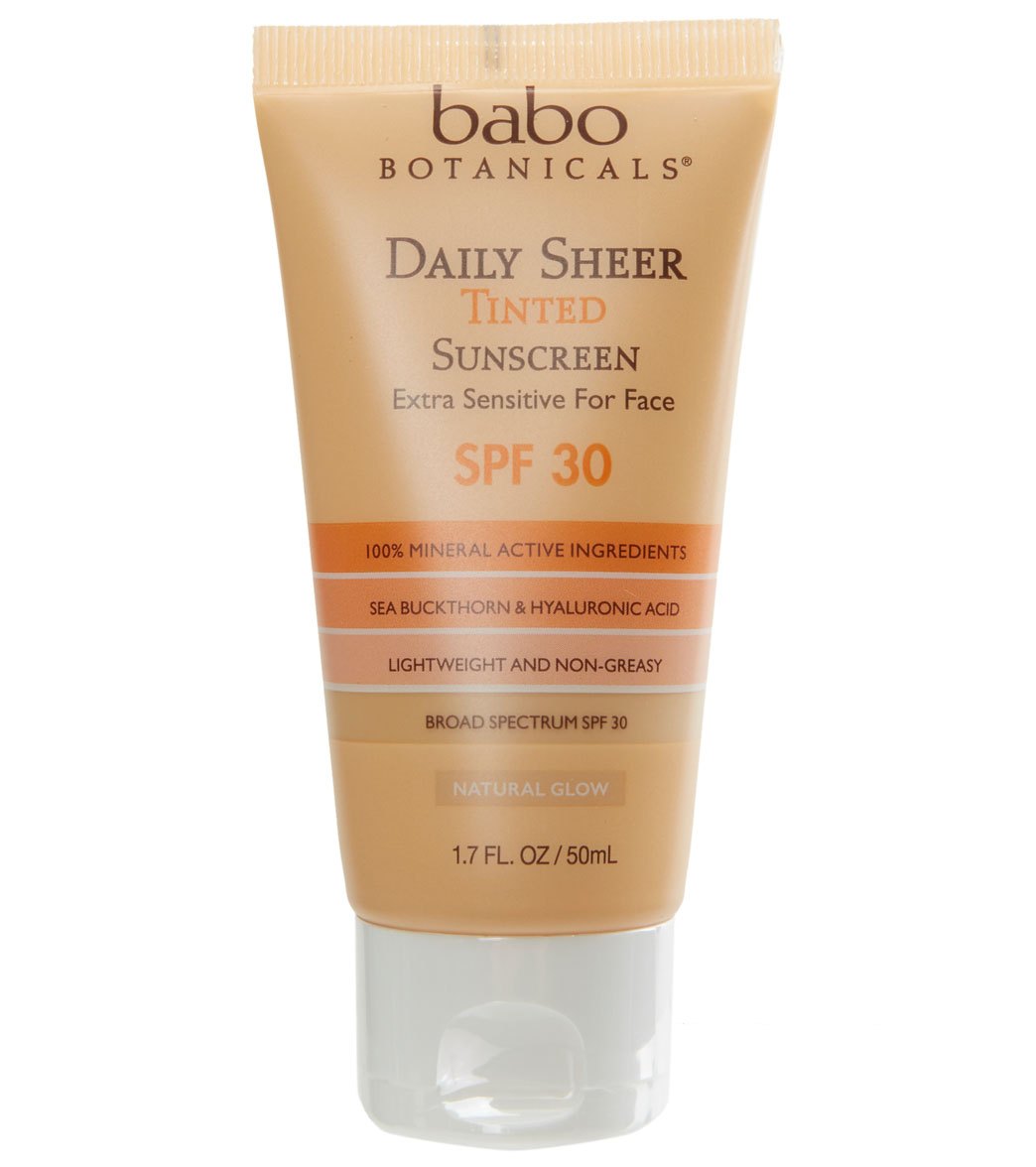 babo daily sheer tinted sunscreen