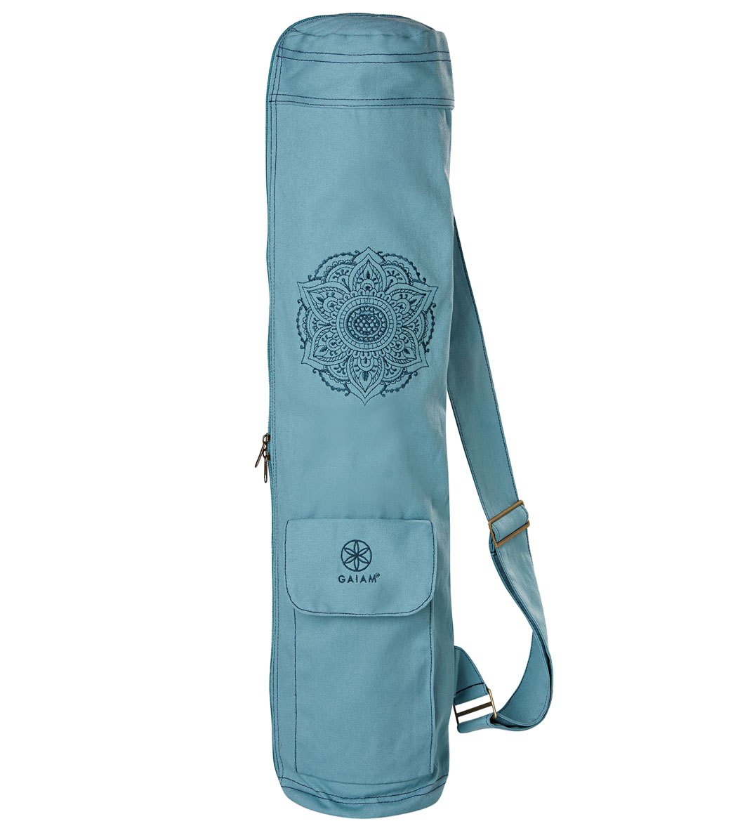 Gaiam Niagara Embroidered Cargo Yoga Mat Bags At Yogaoutlet Gaiam Niagara Embroidered Cargo Yoga Mat Bags At Yogaoutlet
