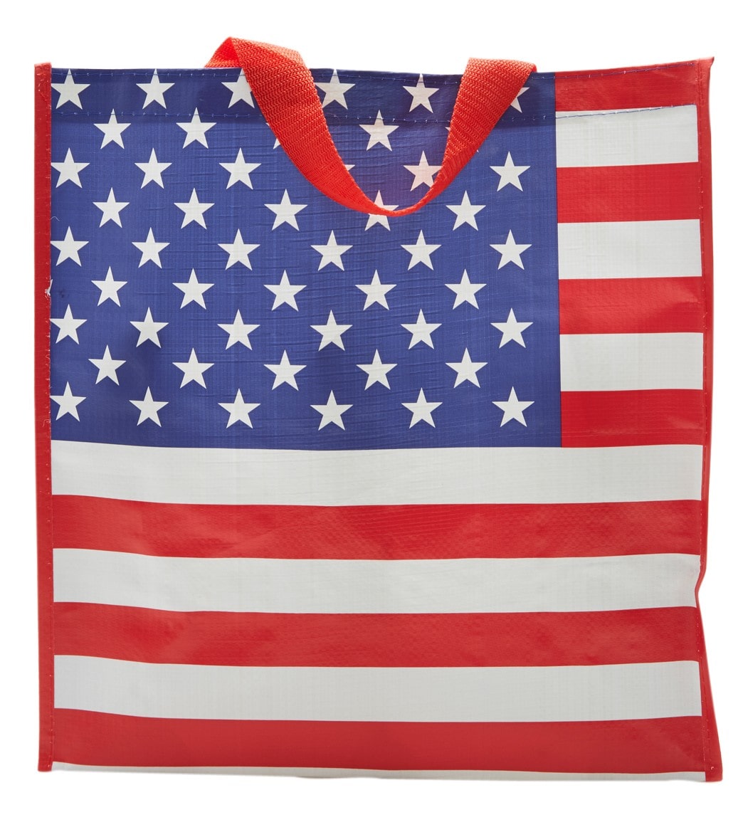Sola American Flag Reusable Bag Multi Color - Swimoutlet.com