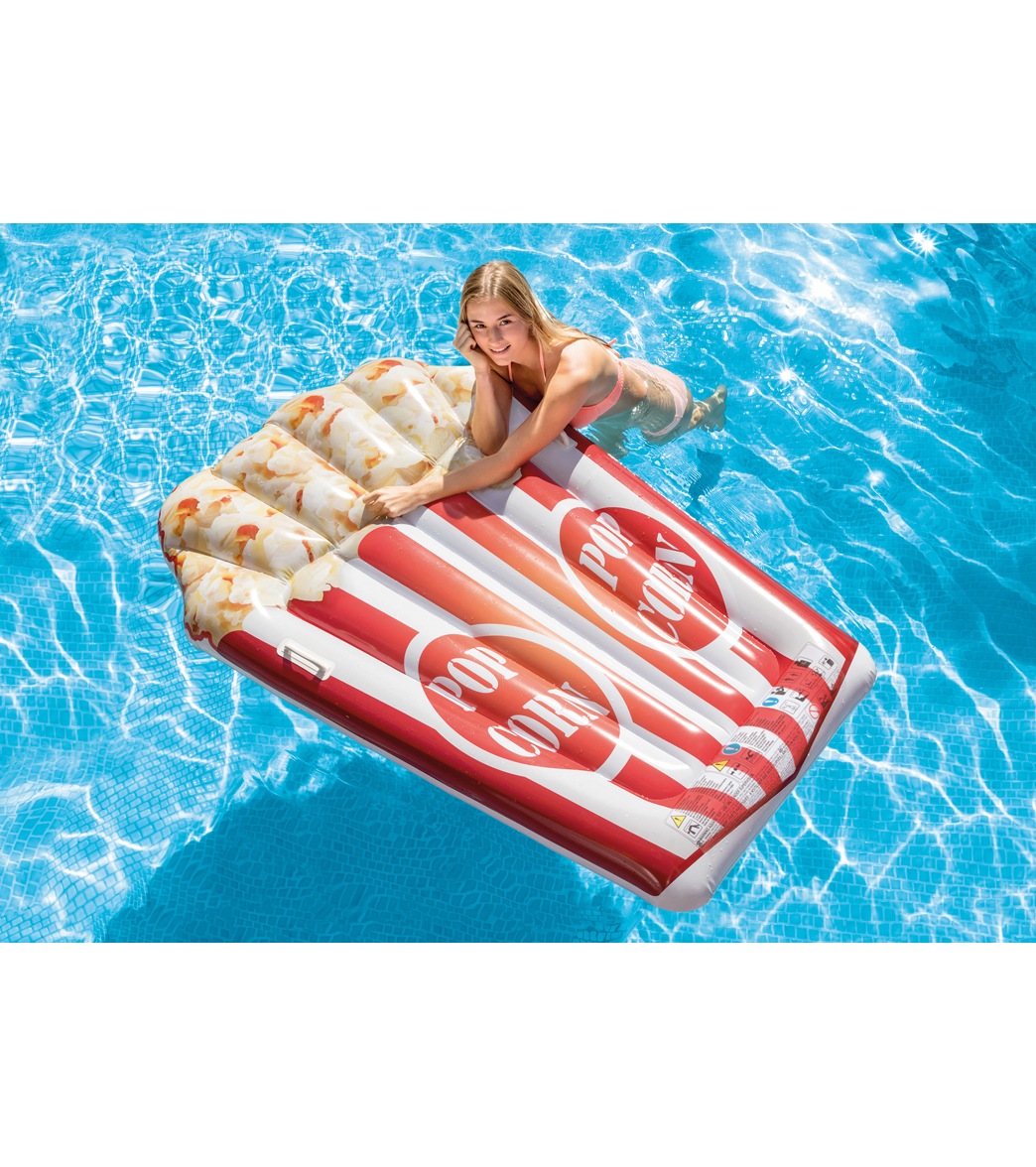 Intex Popcorn Mat Pool Float Multi Color - Swimoutlet.com