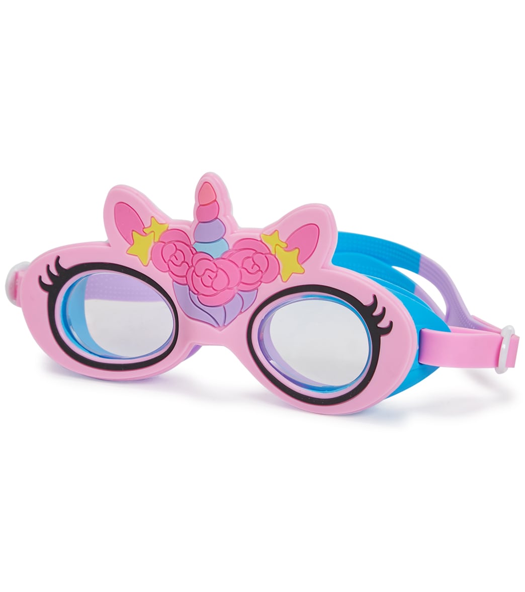 Aqua2ude Kids' Unicorn Princess Pink Swim Goggle at