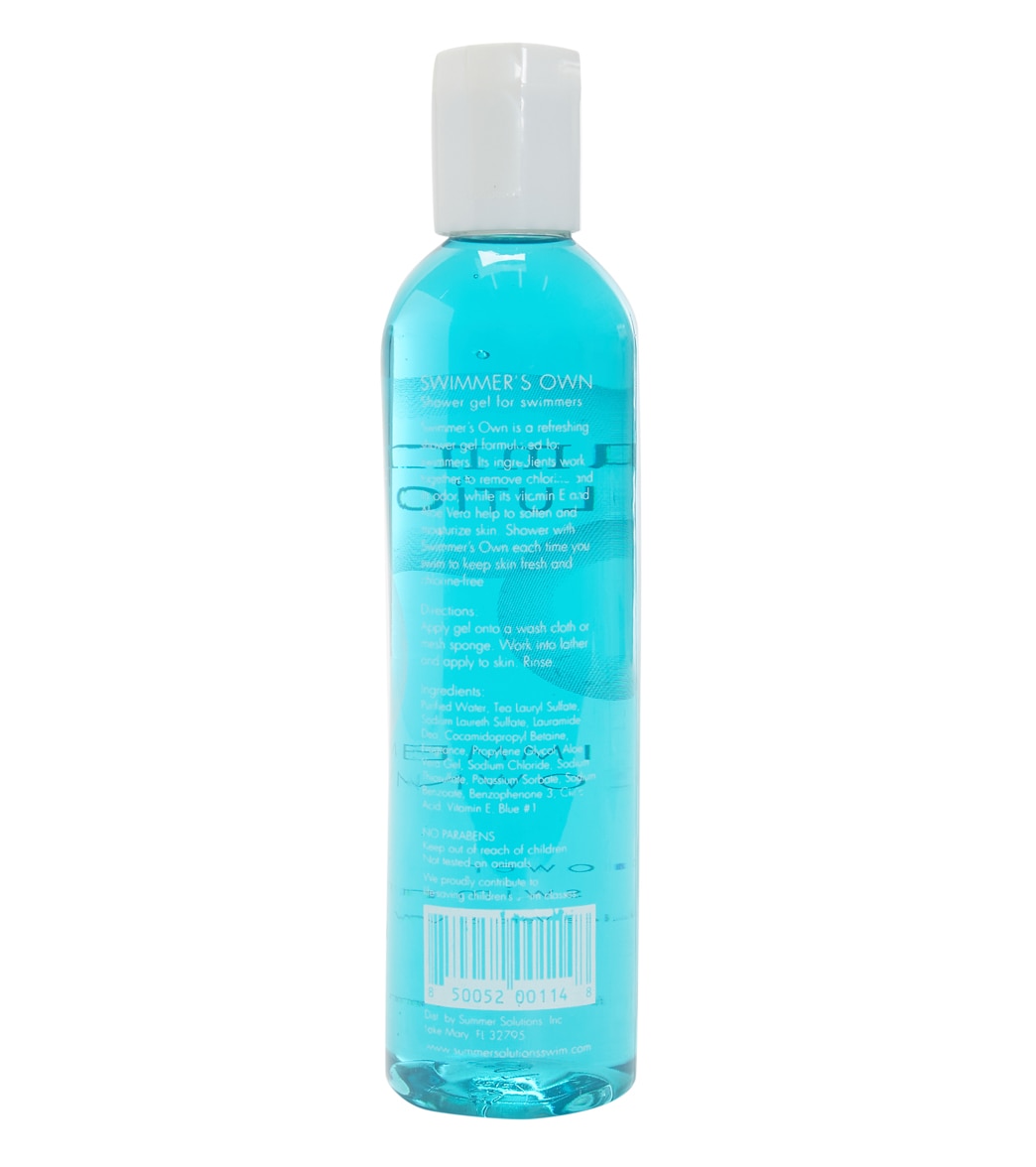 Summer Solutions Swimmers Own Shower Gel 8Oz - Swimoutlet.com