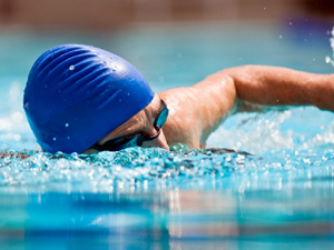 competitive swim caps