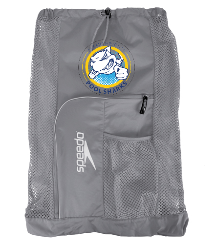 Pool Sharks Logo Gear Bag - Speedo Deluxe Ventilator Mesh Bag