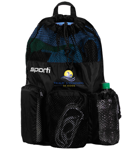 Vitaliy`s Swimming School - Sporti Equipment Mesh Backpack