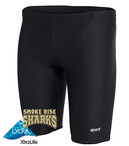 Boys Suit - Sporti Solid Compression Jammer Swimsuit (22-44)
