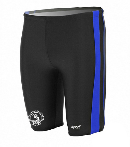 Male Jammer - Sporti Piped Splice Swim Jammer Swimsuit (22-40)