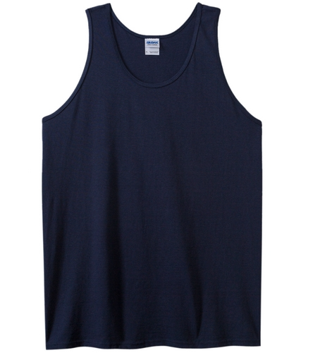 FOD men's Tank back emblem - Gildan Men's Cotton Tank Top
