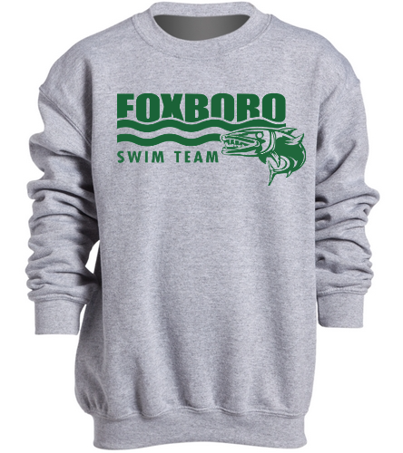 Foxboro Youth sweatshirt - Gildan Youth Heavy Blend Crewneck Sweatshirt