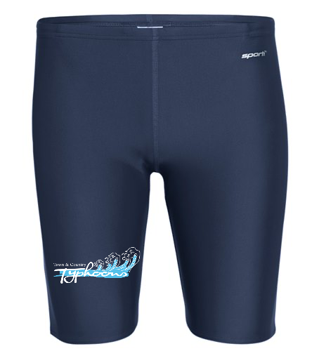 Sporti Solid Compression Jammer LOGO - Sporti Solid Compression Jammer Swimsuit (22-44)