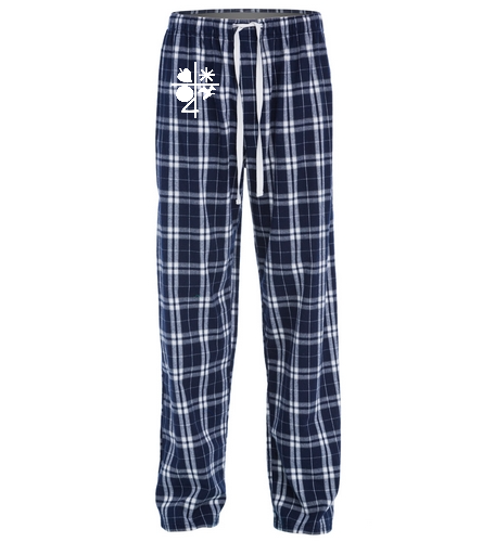 4S Flannel Pants - District Unisex Flannel Plaid Pant