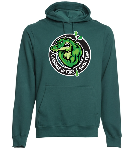 Green hoodie GG - Port & Company Unisex Fan Favorite Fleece Pullover Hooded Sweatshirt