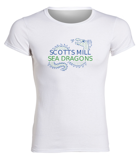 SD_WomensT_White - Gildan Women's Cotton Missy Fit T-Shirt
